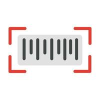 Barcode Vector Flat Icon For Personal And Commercial Use.