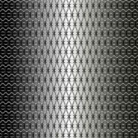 Abstract geometric vector pattern in the form of an openwork lattice on a gray shiny background