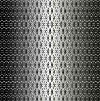 Abstract geometric vector pattern in the form of an openwork lattice on a gray shiny background