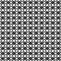 Vector, seamless, geometric texture in the form of black lines and quadrangles on a white background vector