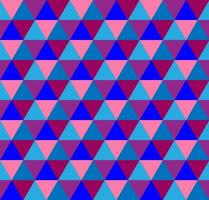 Vector seamless pattern of colorful triangles