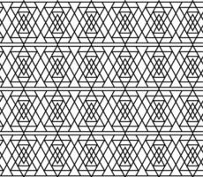 Vector seamless pattern in the form of a black lattice on a white background