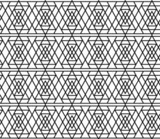 Vector seamless pattern in the form of a black lattice on a white background