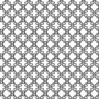 Vector abstract geometric texture in the form of an original black pattern on a white background