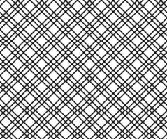 Vector seamless geometric pattern in the form of a black lattice on a white background