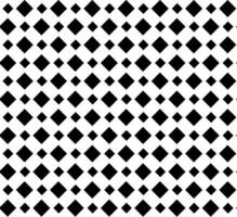 Vector seamless geometric texture in the form of small and large black squares on a white background