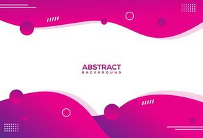 Abstract pink background with liquid shapes and gradient. Vector Illustration.