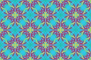 Pattern with floral and geometric elements. Intersecting curved and straight bold stripes forming abstract floral ornament. Vector background for design. Seamless Decorative lattice for louver.