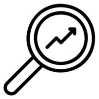 search engine line icon vector