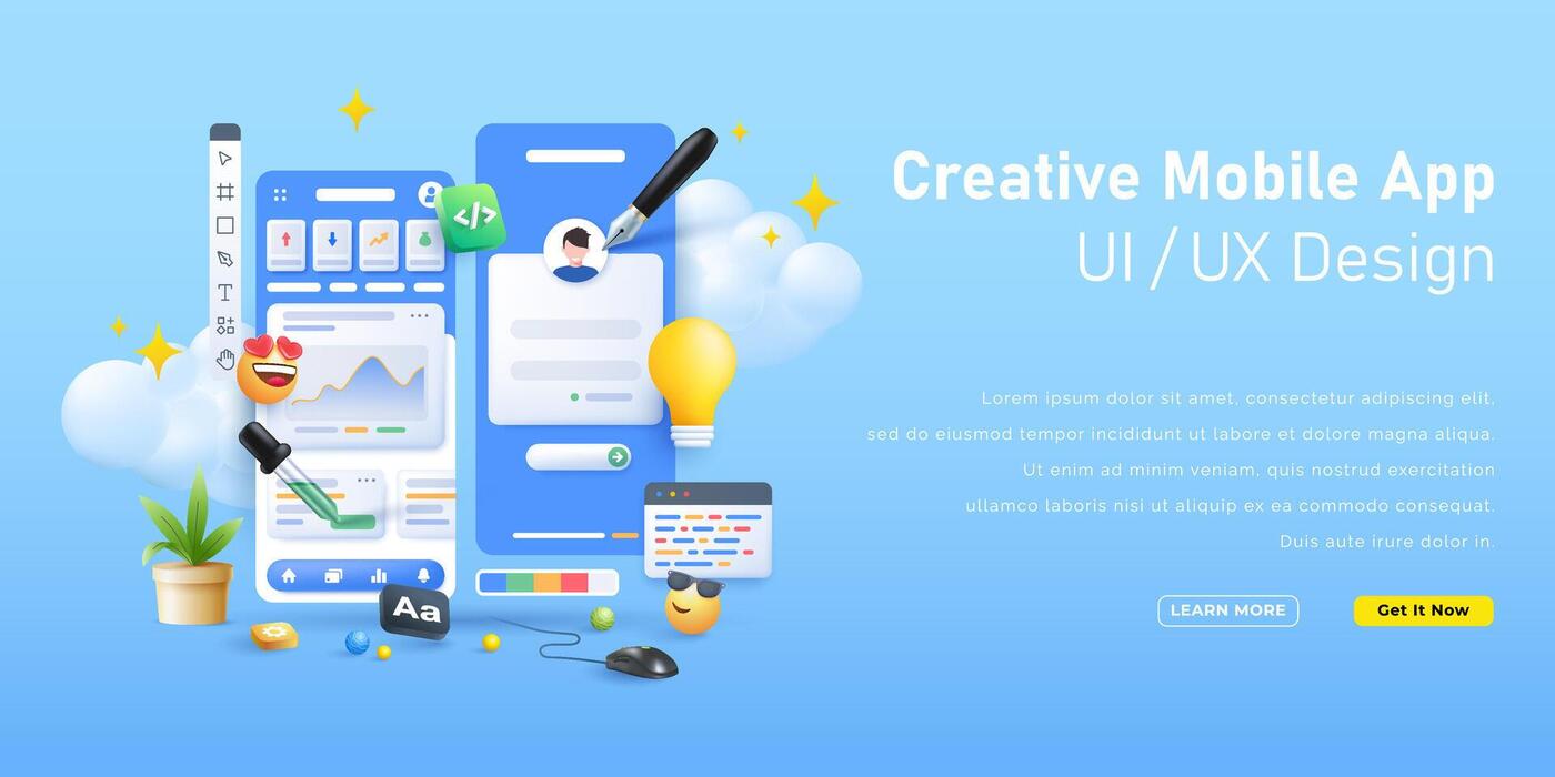 Ui Ux Background Vector Art, Icons, and Graphics for Free Download