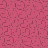 Valentines day background with heart icon vector design for greeting cards posters social media