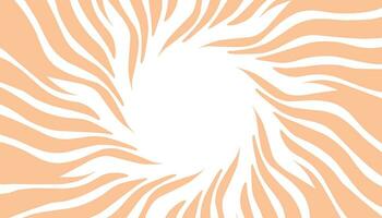 a zebra stripe pattern with a sunburst in the center vector