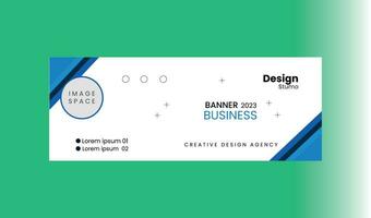 diseño de banner web vector