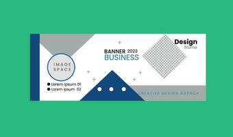 diseño de banner web vector