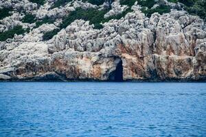 el restos de el ciudad de mira, kekova foto