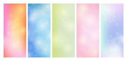 Abstract background with blur bokeh light effect vector