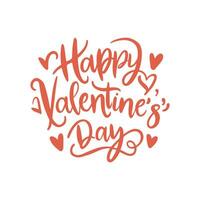 happy valentines day vector