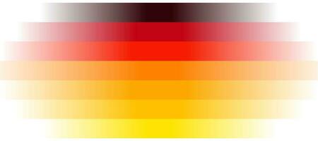 Alemania nacional bandera naranja rayas lineal degradado antecedentes vector
