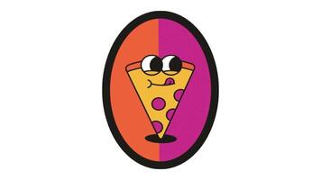 2d animated pizza video