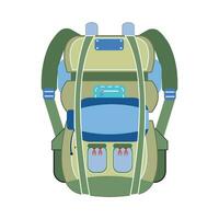 mochila colegio ilustración vector