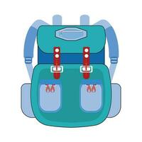 mochila colegio ilustración vector