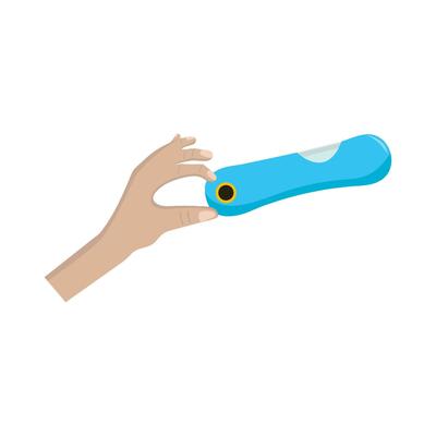cutter in hand illustration