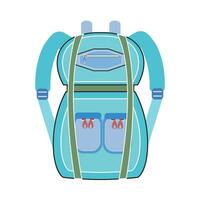 mochila para colegio ilustración vector