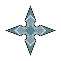 shuriken japan illustration vector