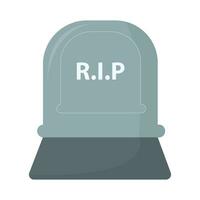graveyard rip  illustration vector