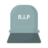 graveyard rip  illustration vector