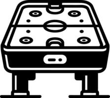 Air Hockey Table vector