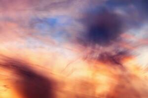 Violet sky cloud beautiful nature texture abstract background photo