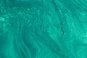 green painted metallic background texture photo