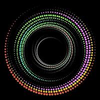 Abstract background with circles loop animation background video