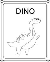 vector dibujo imagen dinosaurus