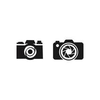 A Classic Black and White Camera vector