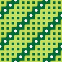 Abstract Wavy Seamless Pattern in Flat Style vector