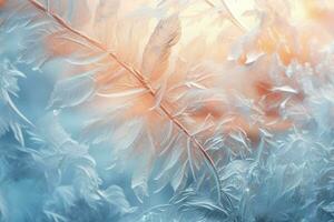 AI generated Frosty Patterns - Generative AI photo