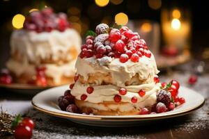 AI generated Holiday Baking - Generative AI photo