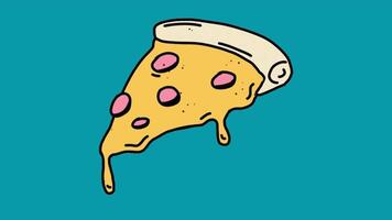 2d animato Pizza video