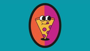 2d animated pizza video