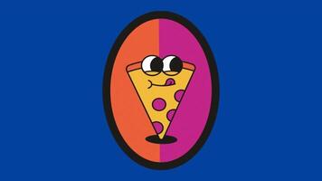 2d animated pizza video