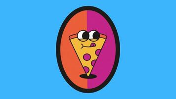 2d animated pizza video