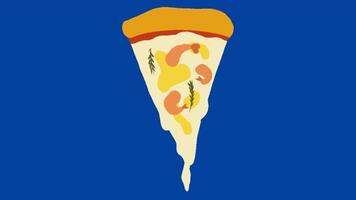 2d animated pizza video