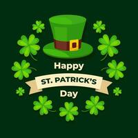 St. Patrick's Day illustration vector background. Vector eps 10