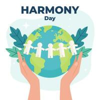 Harmony Day illustration vector background. Vector eps 10