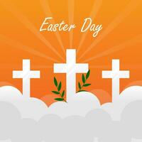 Easter Day illustration vector background. Vector eps 10