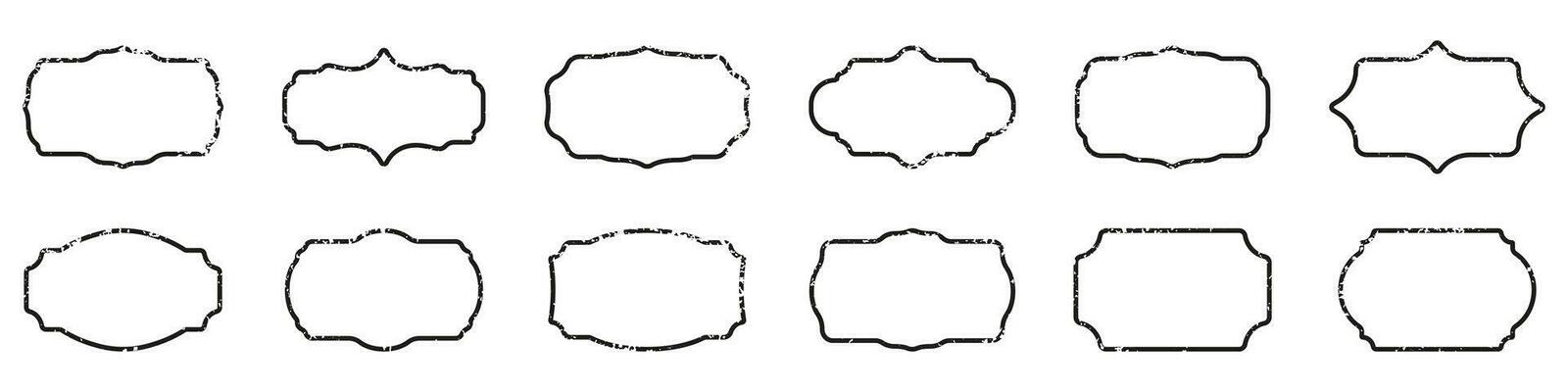 Rubber Stamp Border Vector Art, Icons, and Graphics for Free Download
