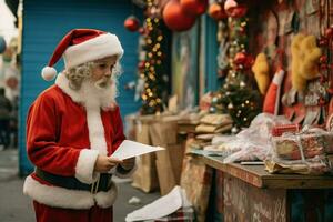 AI generated Letters to Santa - Generative AI photo