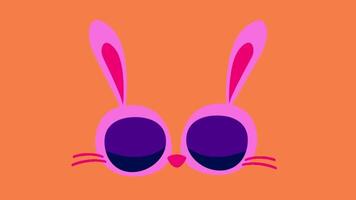 2d animated sunglasses video